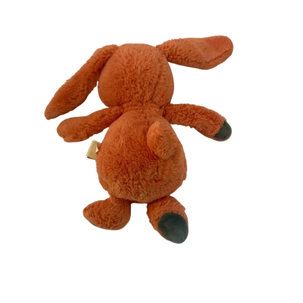 B. Softies Plush Bunny Rabbit Terracotta Orange Stuffed Animal Lot of 2 11